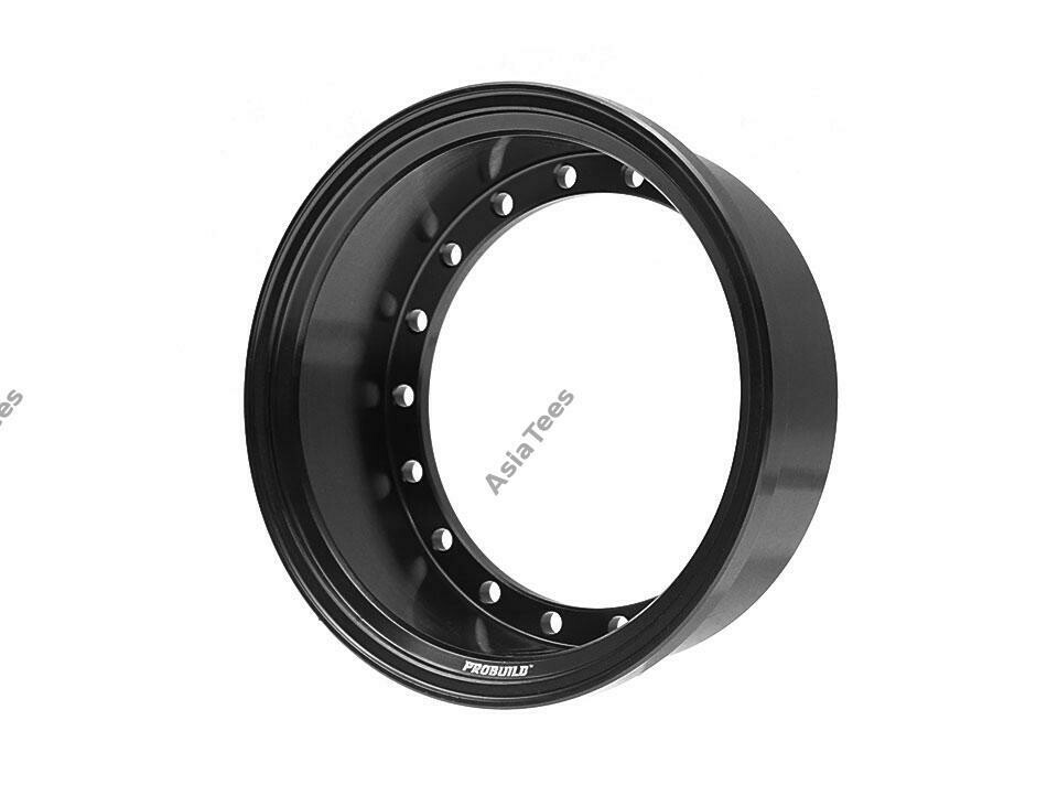 Boom Racing ProBuild™ Alum 15mm Wheel Barrel (1) Matte Black BRPROB-02MBK