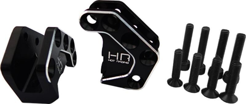 Hot Racing Aluminum AR60 Lower Link/Shock Mounts, for Axial RR10 Bomber &amp; SMT10 HRARRT12A01