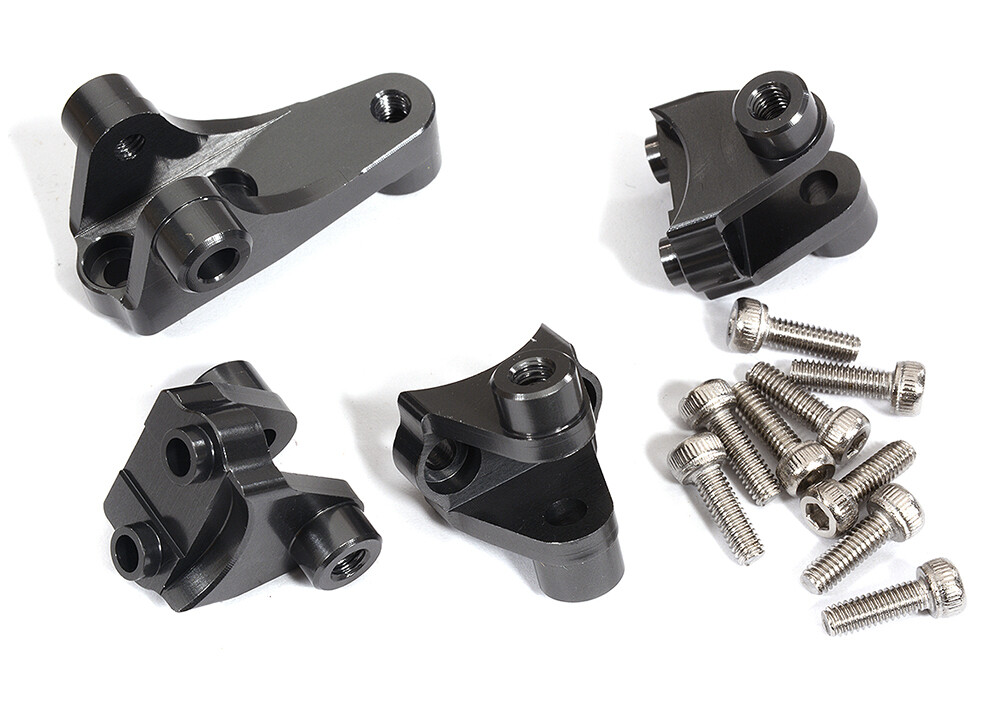 Integy Alloy Suspension Linkage Mounts for Axial 1/10 SCX10 III C30158GUN