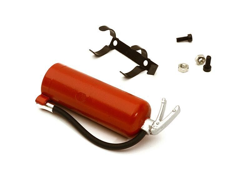 Integy Realistic 1/10 Scale Fire Extinguisher w/ Mount for Off-Road &amp; Drift OBM-021