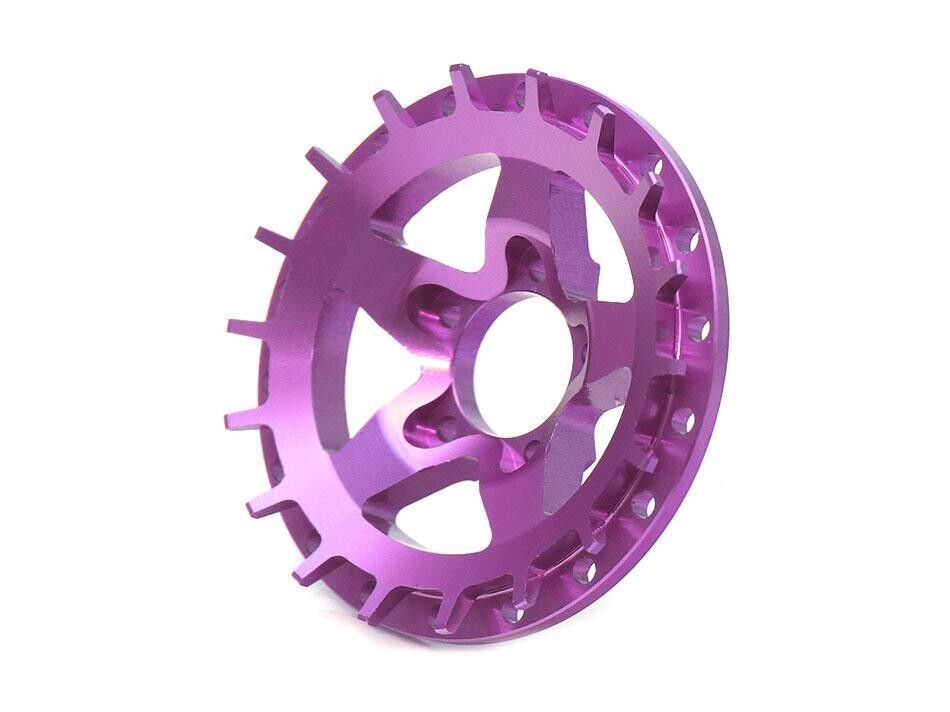 Boom Racing ProBuild™ 1.9&quot; Alum SS5 Faceplate (1) Purple BRPBF008SS5P