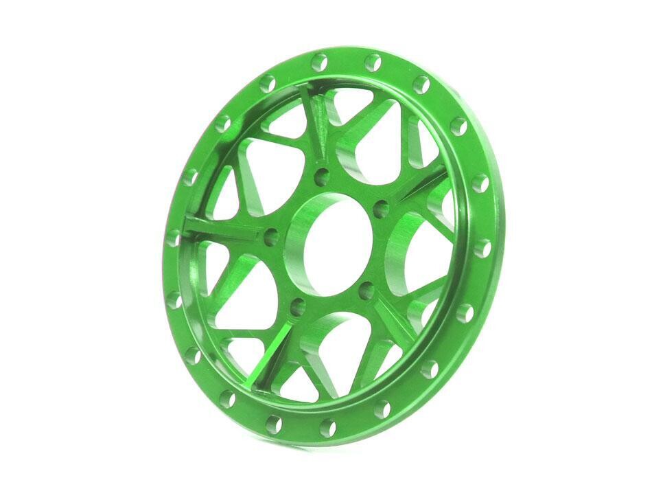 Boom Racing ProBuild™ 1.9&quot; Alum LGB Faceplate (1) Green BRPBF011LGBG