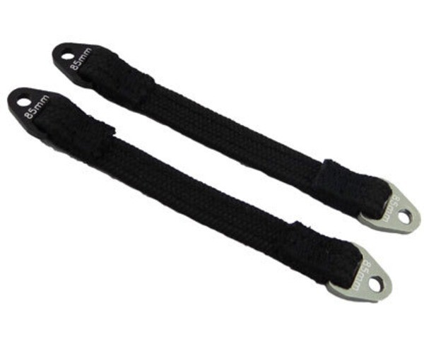 Hot Racing 1/10 Scale Suspension Travel Limit Straps, 85mm, 2pcs HRASLS85T1801