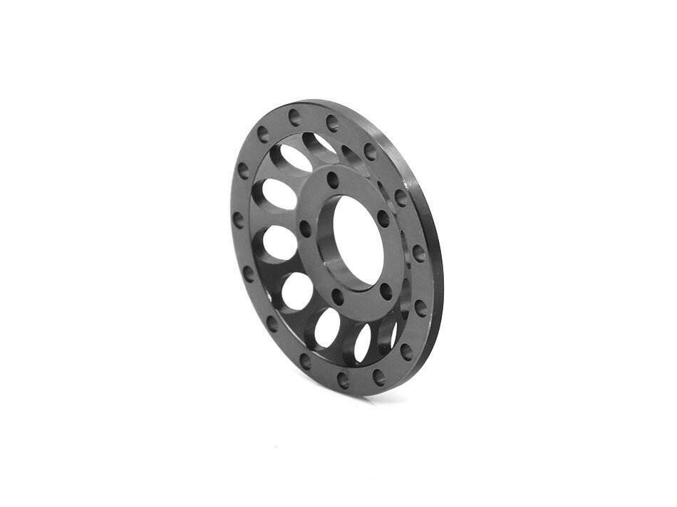 Boom Racing ProBuild™ 1.55&quot; Alum R12 Faceplate (1) Black BRPBF155-009BK