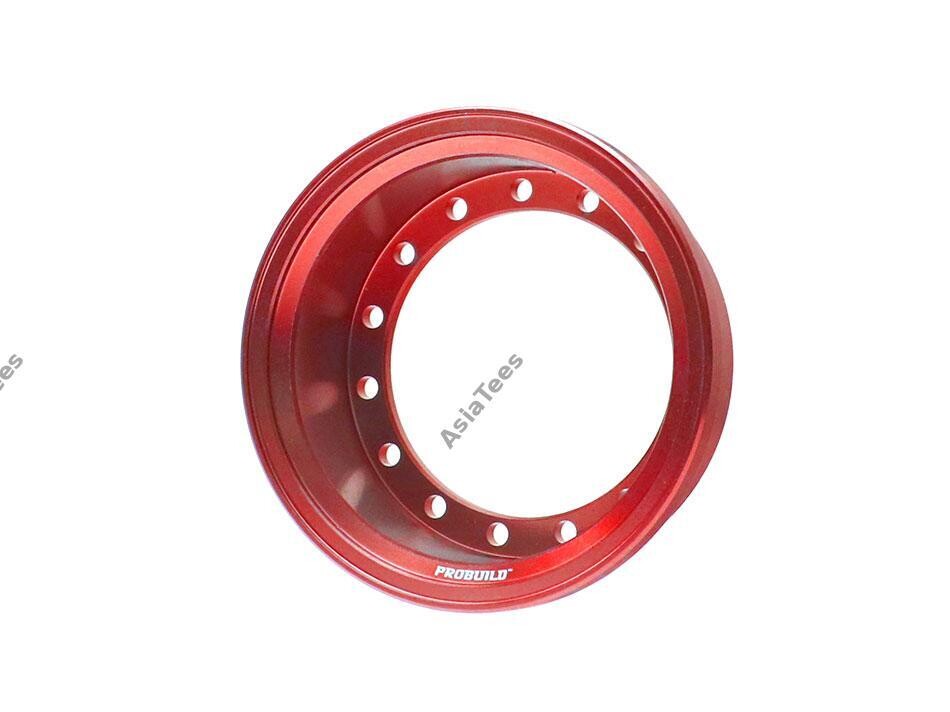 Boom Racing ProBuild™ 1.55" Alum 16.5mm Wheel Barrel (1) Red BRPROB155-02R