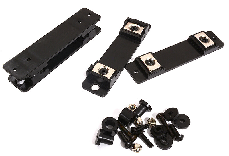 Integy Magnetic Force Body Mounts for Traxxas TRX-6, Axial SCX-10 &amp; SCX10 II Crawler C30043