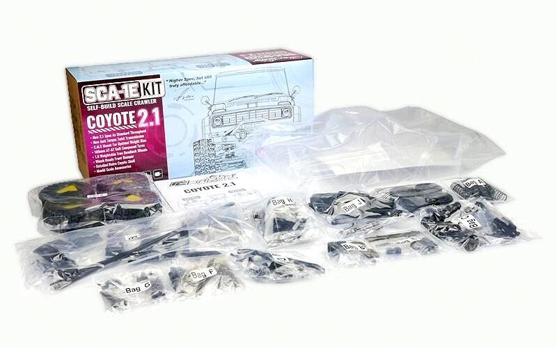 Carisma SCA-1E 1/10 4WD Coyote 2.1 Builders Kit CIS82668