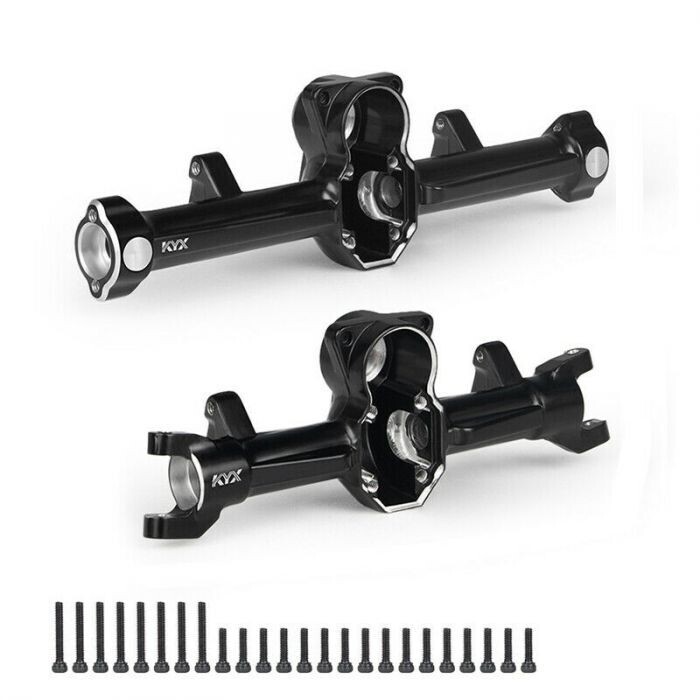 Powerhobby Axial SCX24 C10 Deadbolt Jeep Metal Front Rear Axle Housing Case PHSCX2478