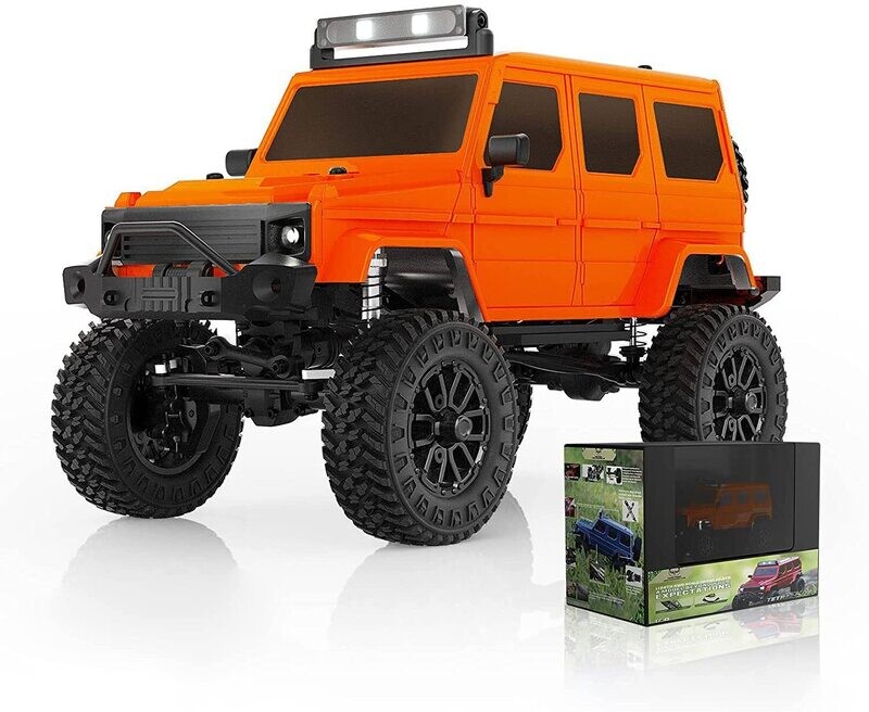 Panda Hobby 1/24 Tetra24 X3 Portal Edition RTR Scale Mini Crawler, Orange PHT2402OR