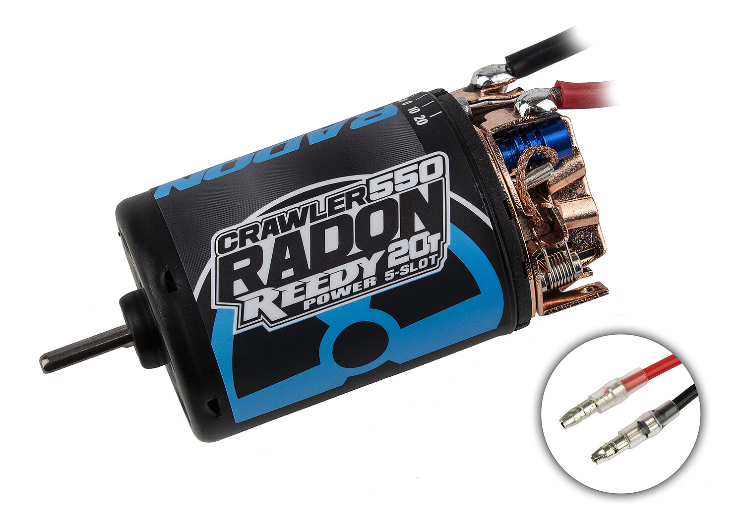 Reedy Radon 2 Crawler 550 20T 5-Slot 1100V Brushed Motor ASC27466