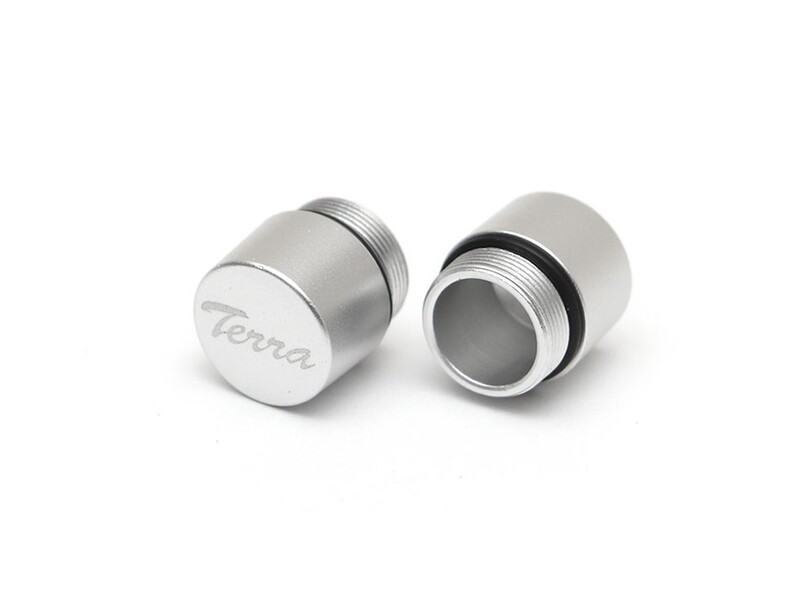 Boom Racing Aluminium Cap for Boom Racing Terra Beadlock Wheels (2) Silver BRW780917/CAPSGM