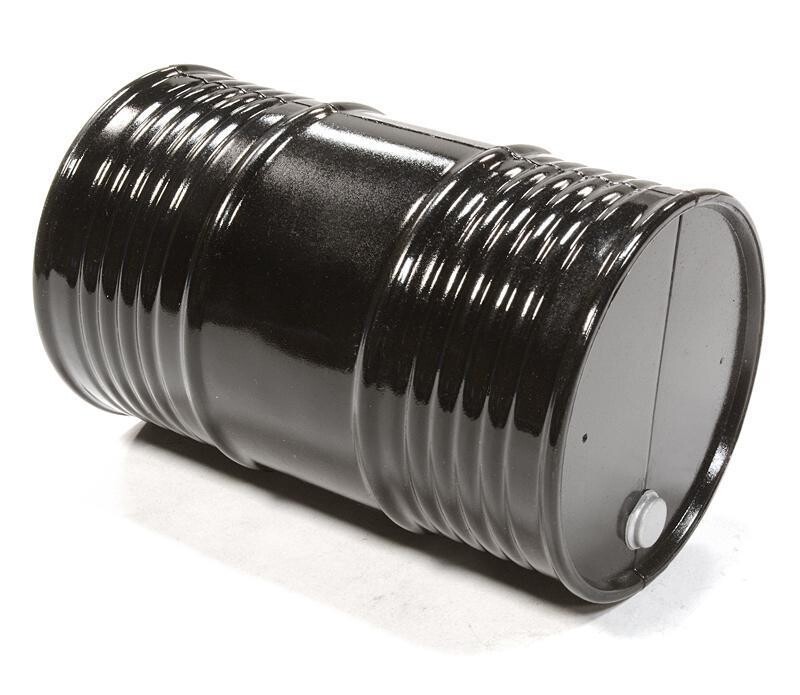 Integy V2 Realistic Plastic 1/10 Scale 55 Gallon Drum / Container / Barrel C25760BLACK