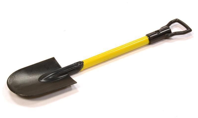 Integy Realistic Scale Model Shovel 1/10 Size C25429YELLOW