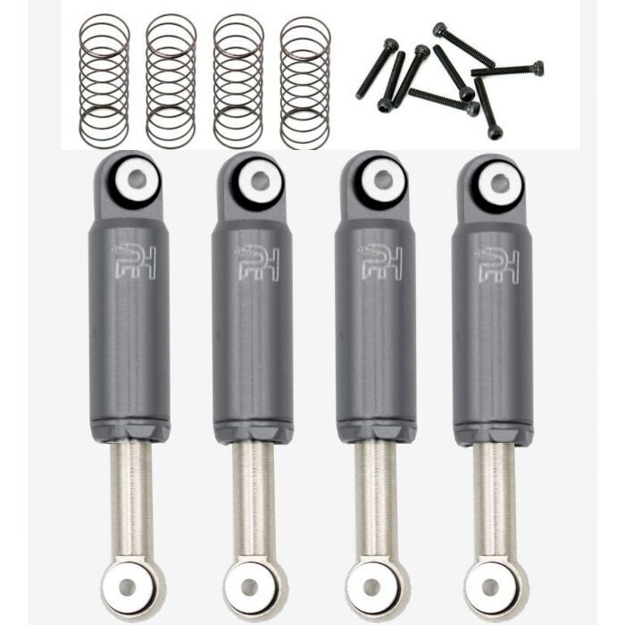 Powerhobby Grey Aluminum Internal Spring Air Shocks PHSCX2470-Grey