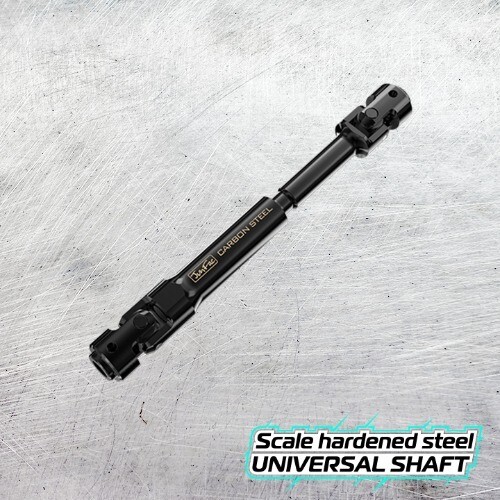 Junfac Scale Hardened Steel Universal Shaft (110-138mm) 5mm Hole JUN90042