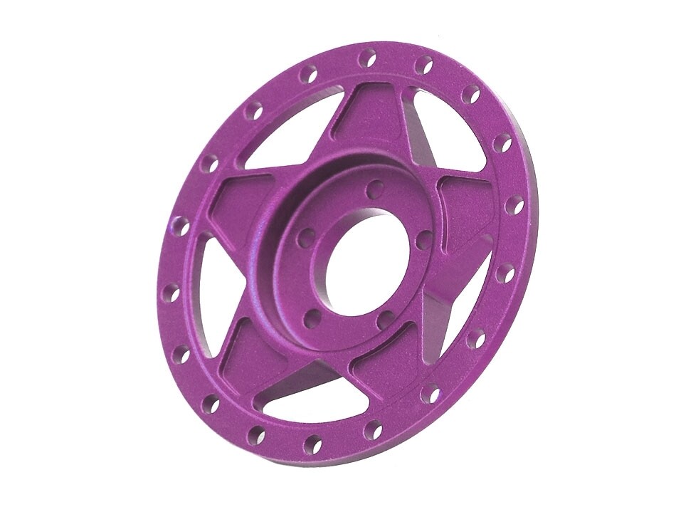 Boom Racing ProBuild™ 1.9" Alum RTS Faceplate (1) Matte Purple BRPBF010RTSMP