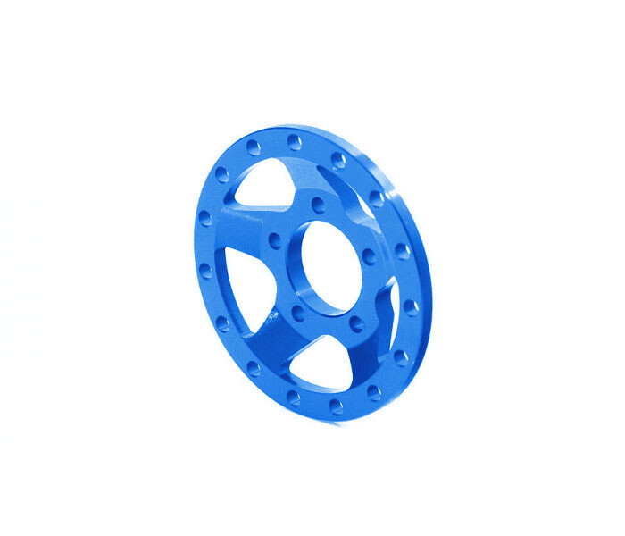 Boom Racing ProBuild™ 1.55&quot; Alum SV5 Faceplate (1) Blue BRPBF155-002B