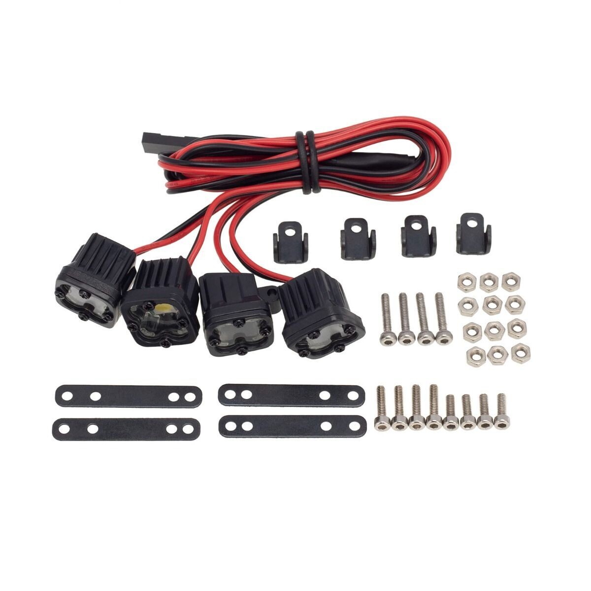 PowerHobby RC 4 Single LED Lights Headlights Spotlight PHLight-003