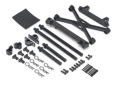 Boom Racing Complete Universal Body Mount Set for BRX01 BRLC7070