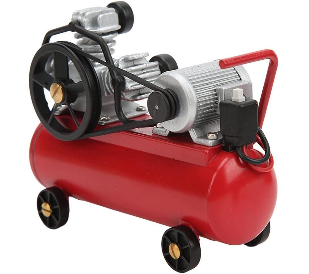 Integy Realistic Gas Powered Air Compressor, Horizontal Portable for 1/10 Scale C31359RED