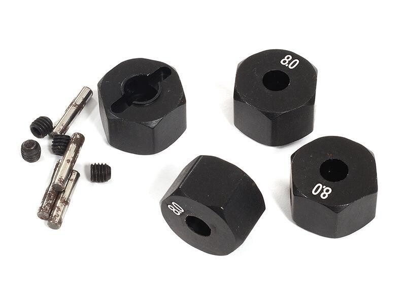 Integy 12mm Hex Wheel (4) Hub 8mm Thick for 1/10 C30081