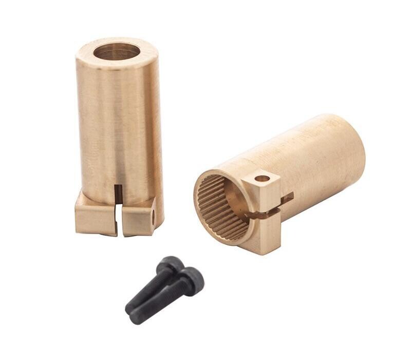 Integy Brass Alloy 30g Each Straight Axle Adapters for Axial SCX10 II C31167