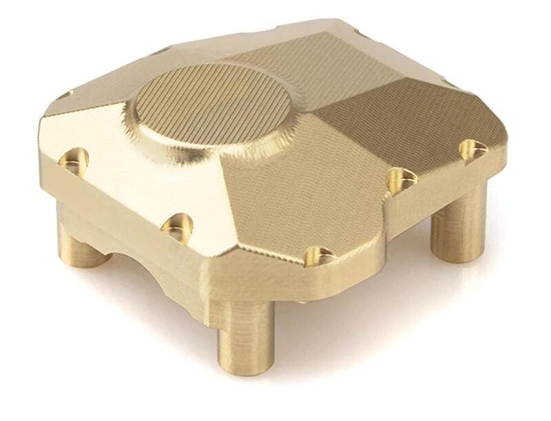 Integy Brass Alloy 40g Ea Differential Cover for Axial SCX10 III Crawler C30809