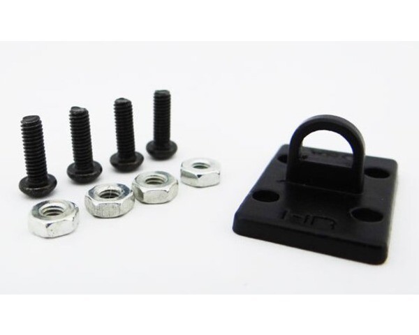 Hot Racing 1/10 Scale Tow Shackles Mount Base, (1pc) HRAACC808M01