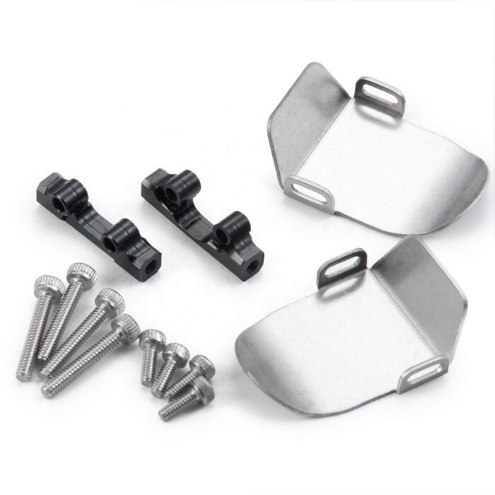 Powerhobby SCX24 Jeep C10 Bronco Front Rear Axle Protection Skid Plate PHSCX24029