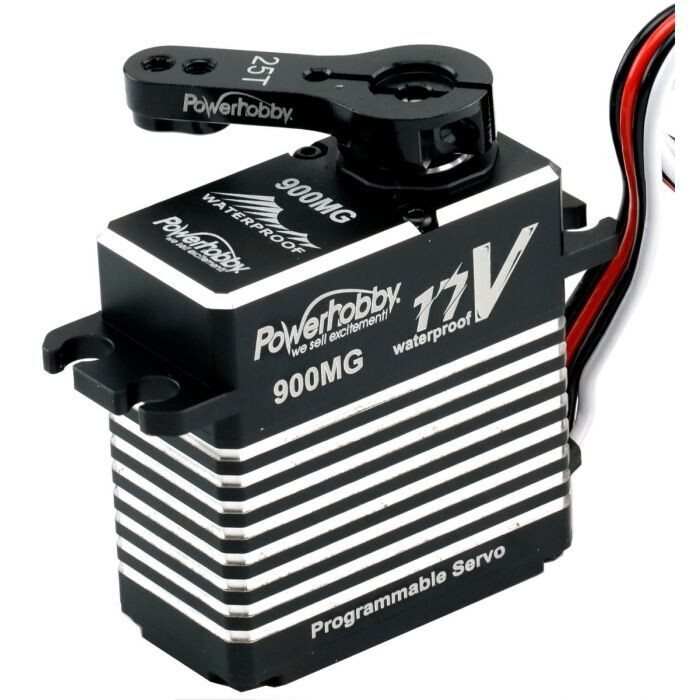 Powerhobby 900MG 17V 4S lipo Aluminum WP Digital Monster Torque 917OZ Servo PH900MG