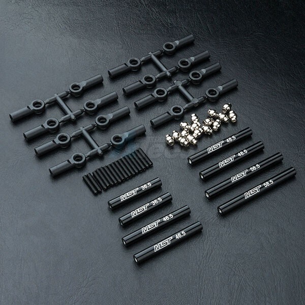 MST CMX Aluminum Link Set (252MM) Black 210537BK