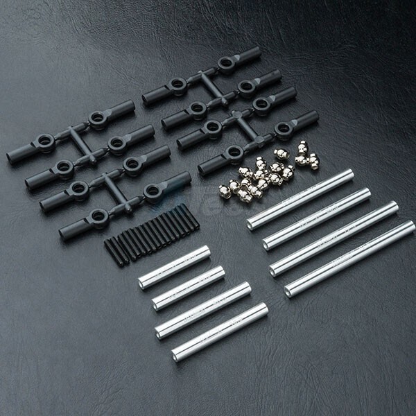 MST CMX CFX Aluminum Link Set (267MM) Silver 210538S