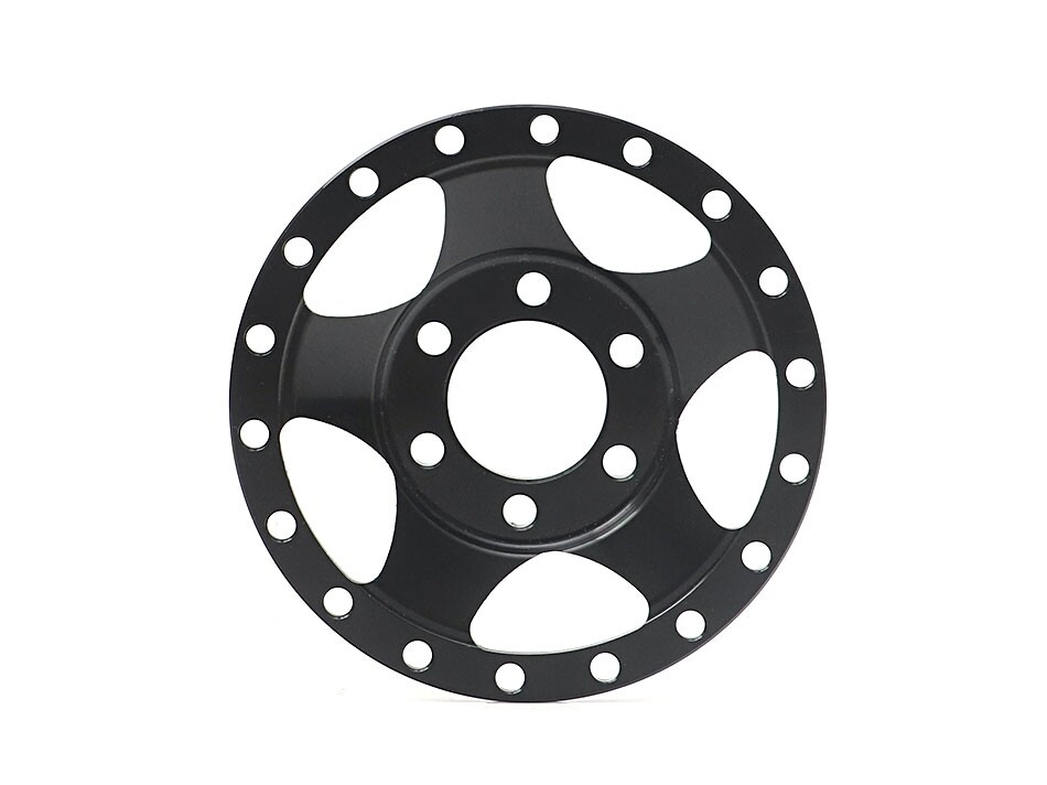 Boom Racing ProBuild™ 1.9&quot; Alum SV5 Faceplate (1) Black BRPBF002BK