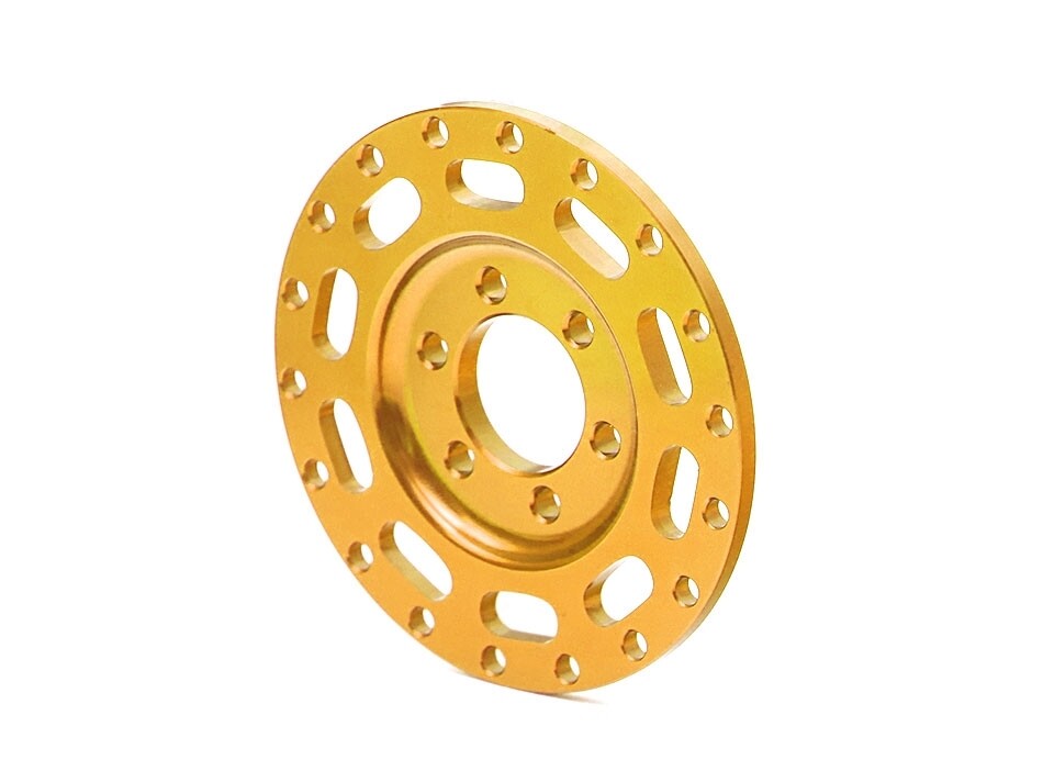 Boom Racing ProBuild™ 1.9&quot; Alum MAG10 Faceplate (1) Gold BRPBF001GD