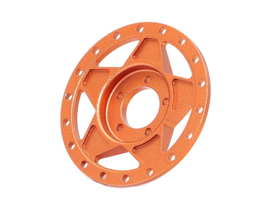 Boom Racing ProBuild™ 1.9&quot; Alum RTS Faceplate (1) Matte Orange BRPBF010RTSMOR