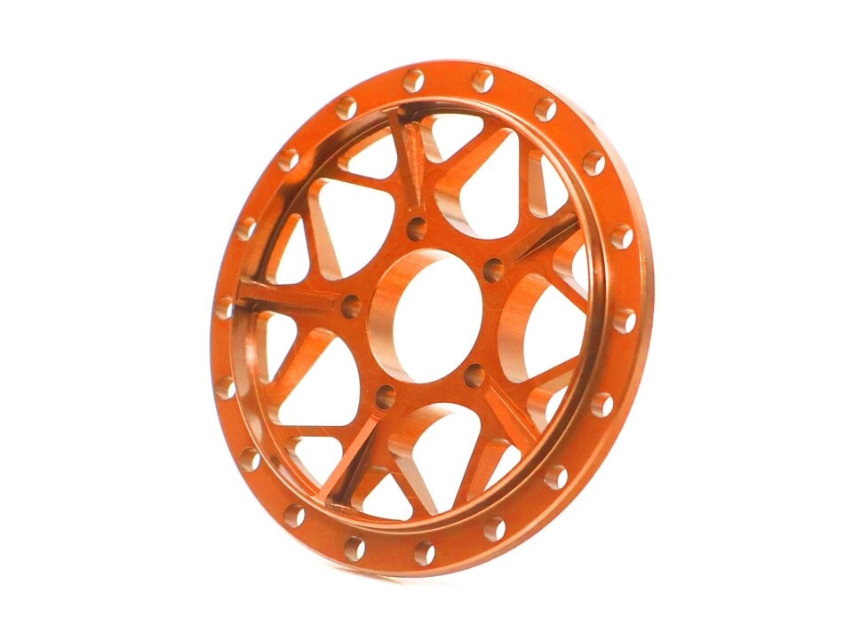 Boom Racing ProBuild™ 1.9&quot; Alum LGB Faceplate (1) Orange BRPBF011LGBOR