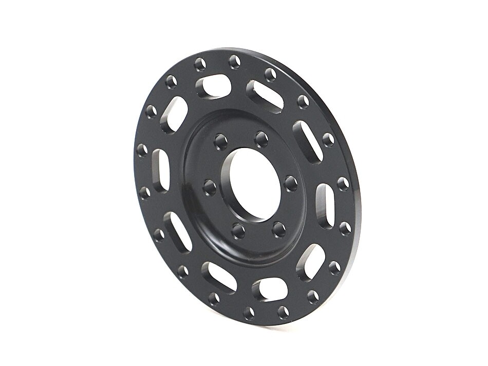 Boom Racing ProBuild™ 1.9&quot; Alum MAG10 Faceplate (1) Black BRPBF001BK