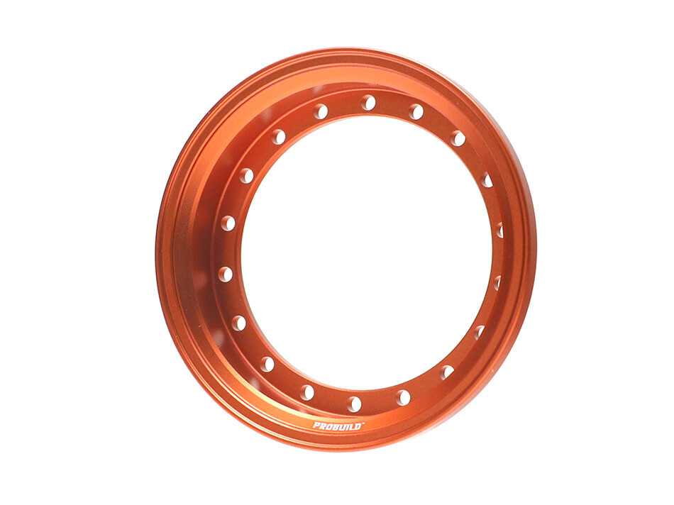 Boom Racing ProBuild™ 1.9&quot; Alum 7.5mm Wheel Barrel (1) Matte Orange BRPROB-01MOR