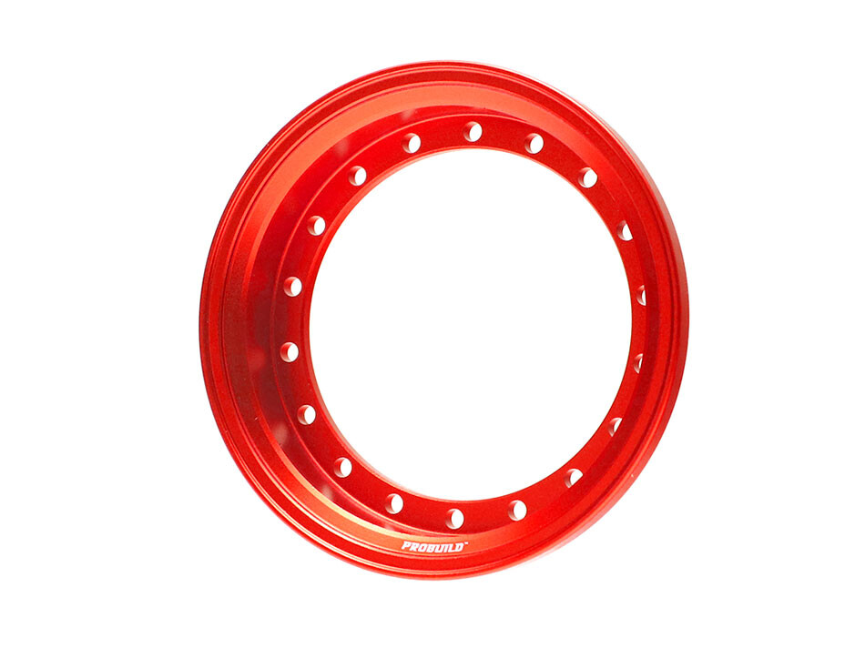 Boom Racing ProBuild™ 1.9&quot; Alum 7.5mm Wheel Barrel (1) Matte Red BRPROB-01MR