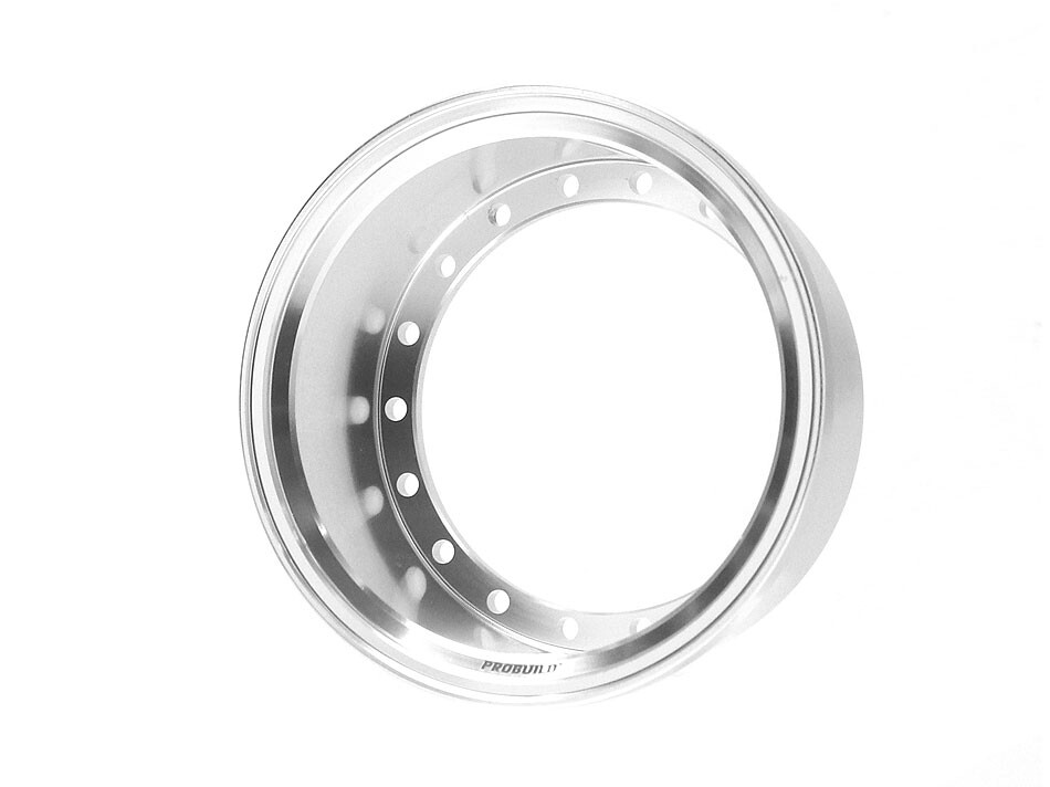 Boom Racing ProBuild™ 1.9&quot; Alum 19.5mm Wheel Barrel (1) Platinum BRPROB-02EWPL