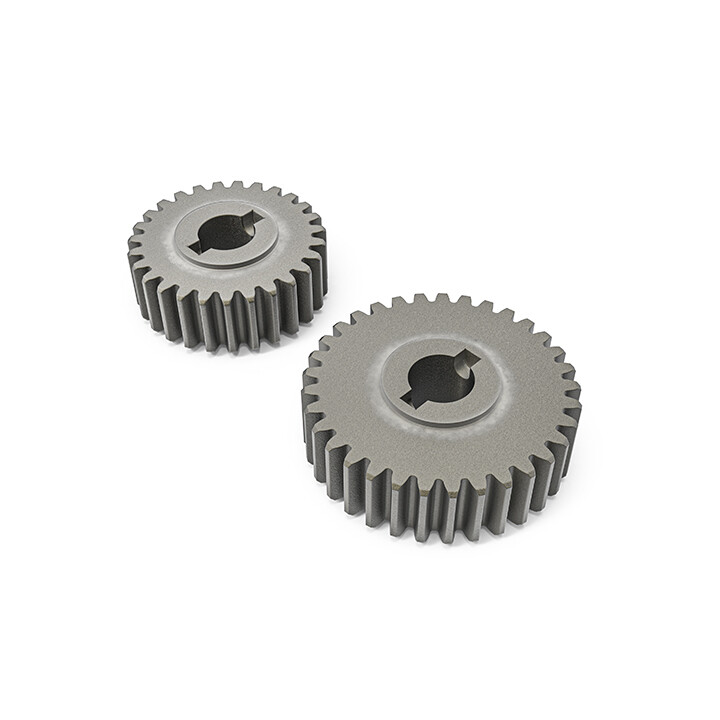 Gmade GS02F Hardened Steel Transmission Overdrive Gear Set (33/27 Tooth) GMA30168