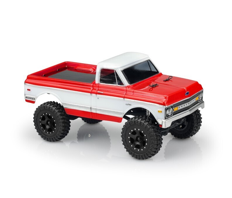 Jconcepts 1970 Chevy K10 Clear Body, for 1/24 Platforms JCO0445
