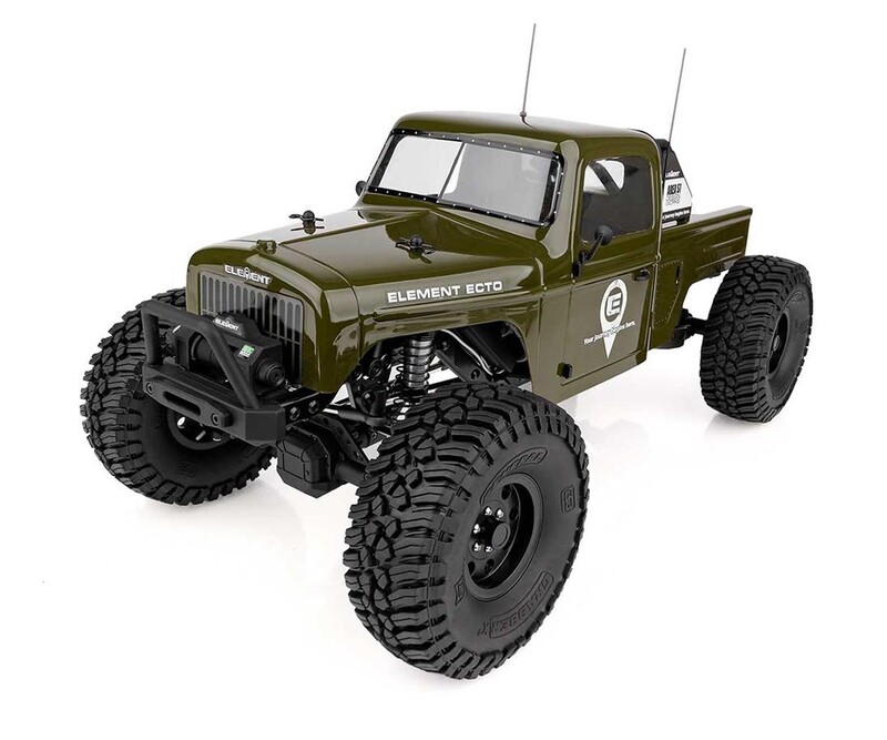 Element Enduro Ecto 1/10 Trail Truck, RTR, Green ASC40117