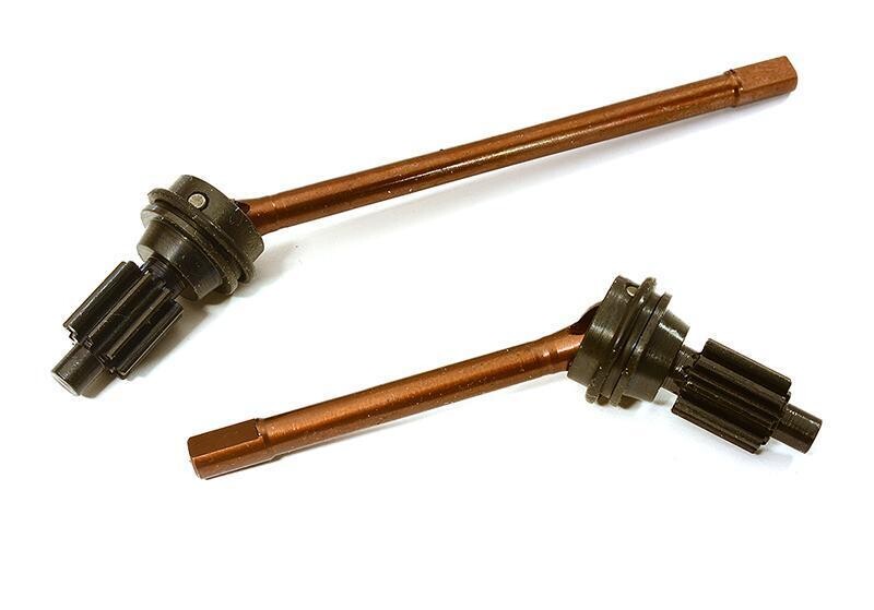 Integy Machined Front Universal Drive Shafts for Traxxas TRX-4 Scale &amp; Trail Crawler C28487