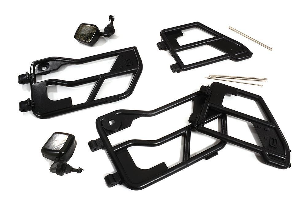 Integy Plastic 1/110 Scale Half Door Kit for Jeep Wrangler Type JW10-S &amp; JW10-C Bodies C30152