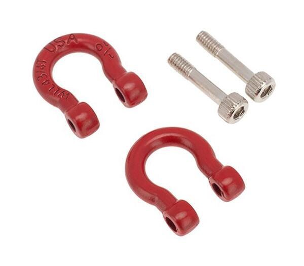 Integy Realistic 1/10 Bow Shackle for Off-Road Trail Rock Crawling C31902RED