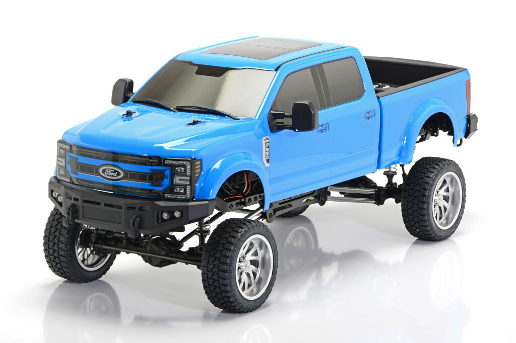 Cen Racing Ford F250 1/10 4WD KG1 Edition Lifted Truck Daytona Blue - RTR CEG8992