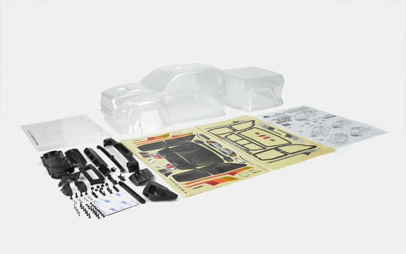 Carisma SCA-1E Toyota Tacoma TRD Pro Clear Body Set 313mm CIS16393