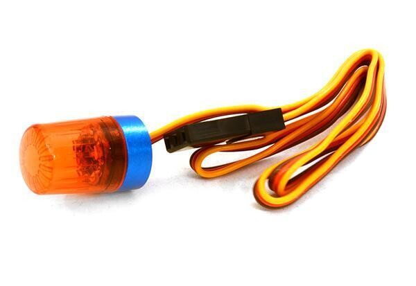 Integy T4 Realistic Roof Top Flashing Light LED w/ 10mm Plastic Housing C26879RED