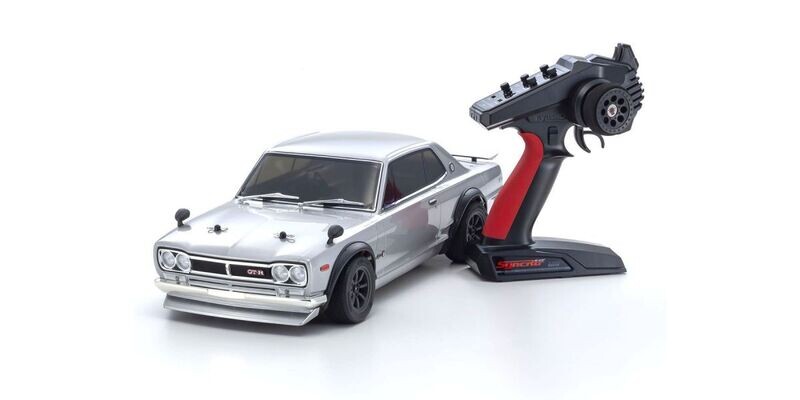 Kyosho 1/10 EP 4WD FAZER Mk2 FZ02 Nissan Skyline 2000GT-R (KPGC10) Tuned Version Silver KYO34425T1